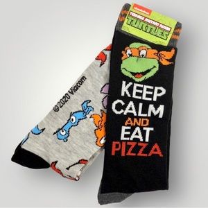Ninja Turtles Michelangelo 2-Pair Socks